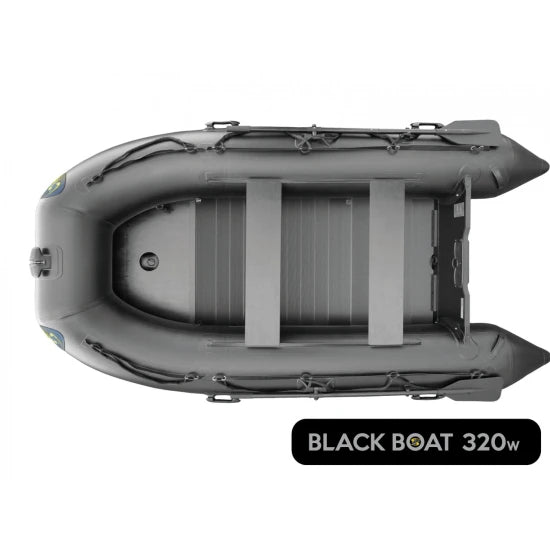 Barca Pneumatica Carp Spirit Neagra 320cm