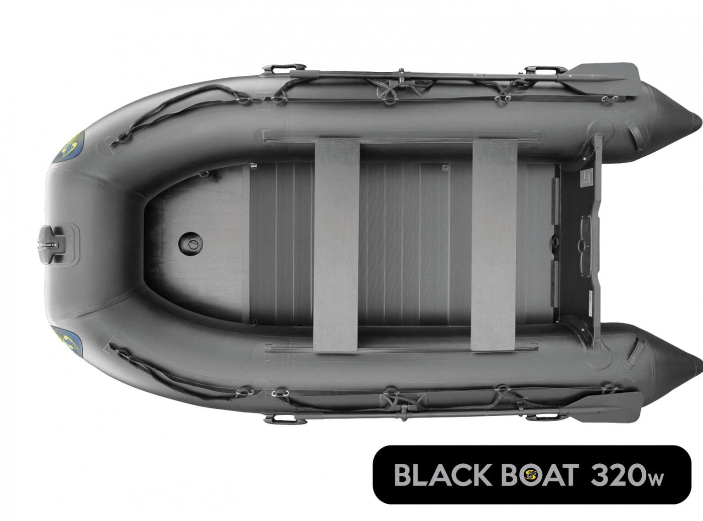Barca Pneumatica Carp Spirit neagra 320cm