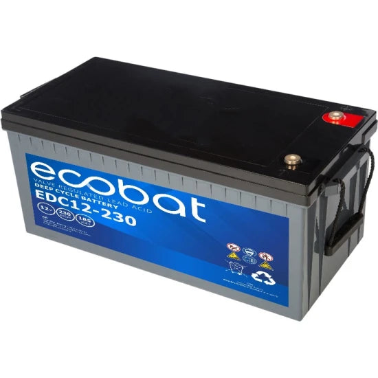 Baterie Agm Deep Cycle Ecobat 12v 230ah