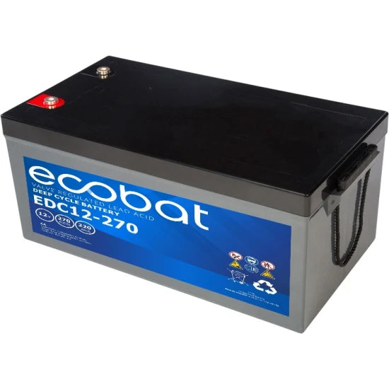 Baterie Agm Deep Cycle Ecobat 12v 270ah