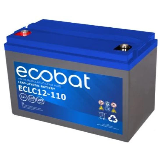 Baterie Ecobat Lead Crystal Deep Cycle Agm 12v - 110ah