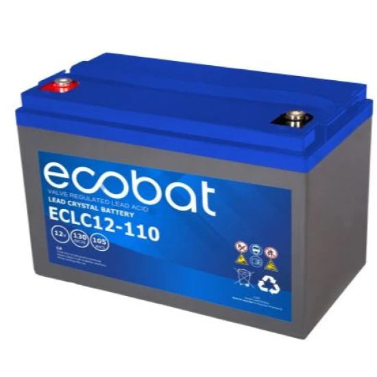 Baterie Ecobat Lead Crystal Deep Cycle Agm 12v - 130ah