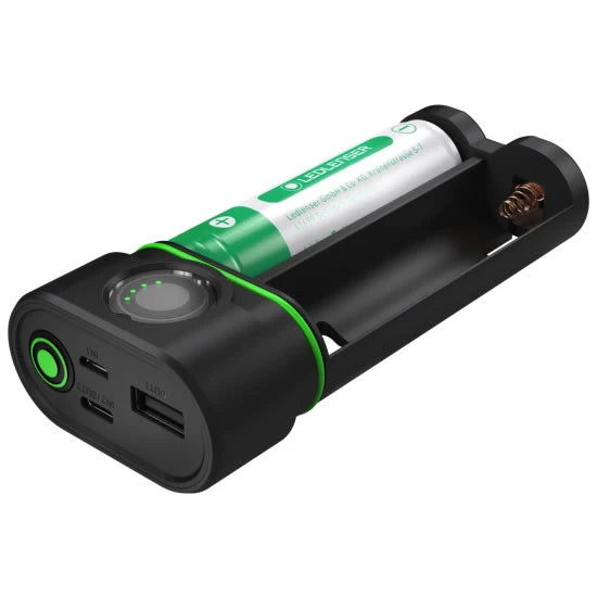 Baterie Externa Ledlenser Power Bank Flex10 9000ma, Black, Ip65