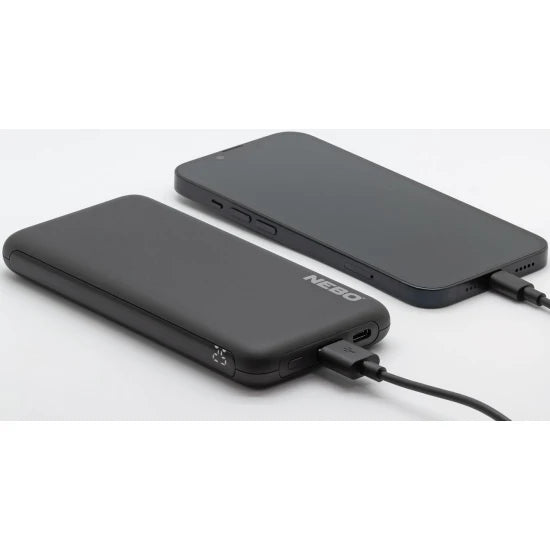 Baterie Externa Nebo 10k Power Bank 10000mah, 14x6.9x1.7cm