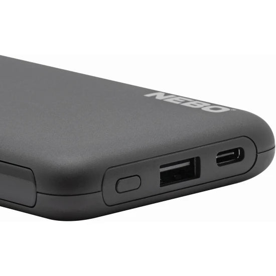 Baterie Externa Nebo 10k Power Bank 10000mah, 14x6.9x1.7cm