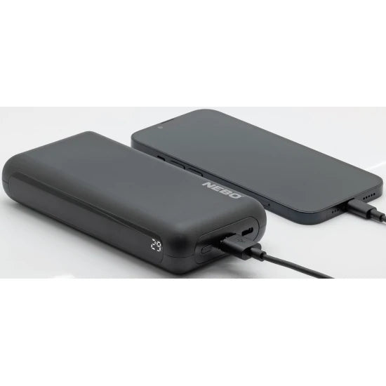 Baterie Externa Nebo 20k Power Bank 20000mah, 14.3x7.1x3cm
