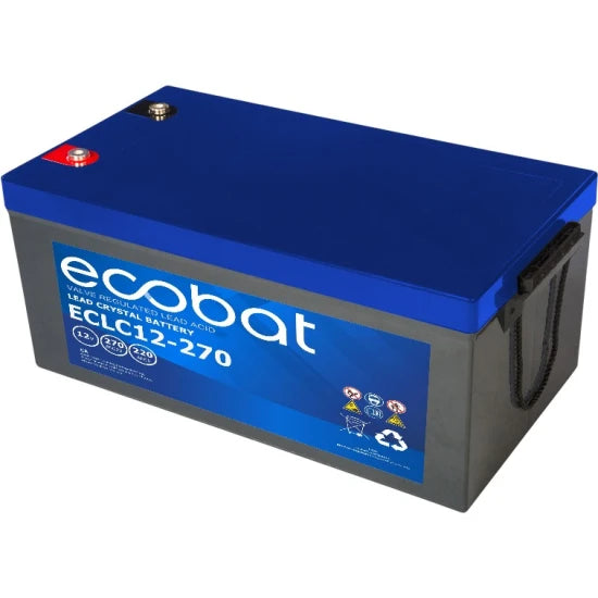Baterie Lead Crystal Deep Cycle Agm Ecobat 12v 270ah