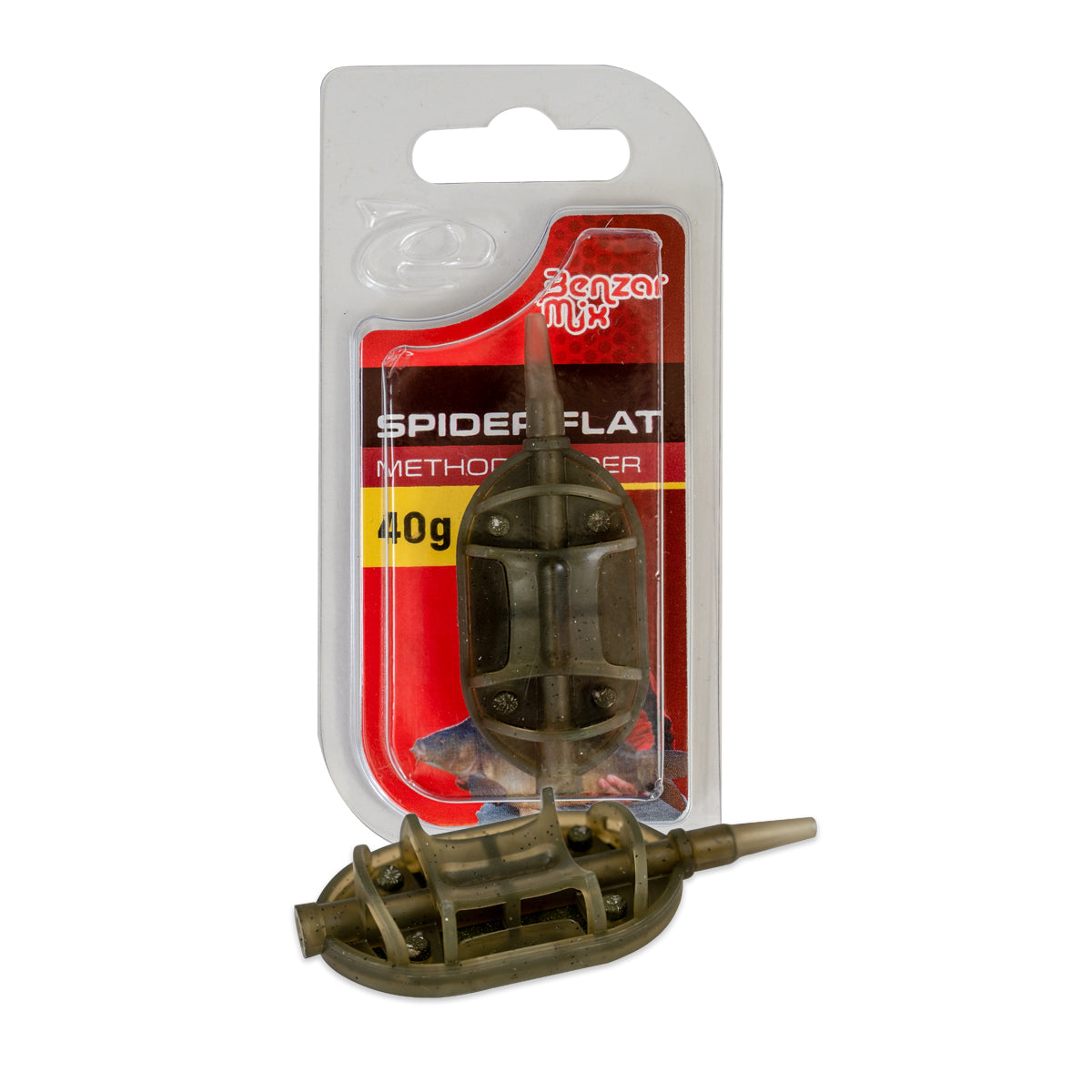 Benzar Method Feeder Spider Flat 60g