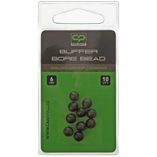 Bile Cauciuc Carp Pro Delight Buffer Bore Bead 6mm, Camo, 10buc/pac