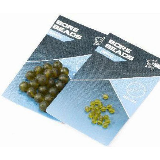 Bile Cauciuc Nash Soft Taper Bore Bead, 6mm, 20buc/pac