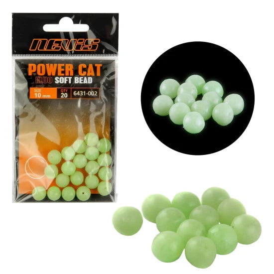 Bile Cauciuc Nevis Pvc Fluo 10mm 20buc/plic