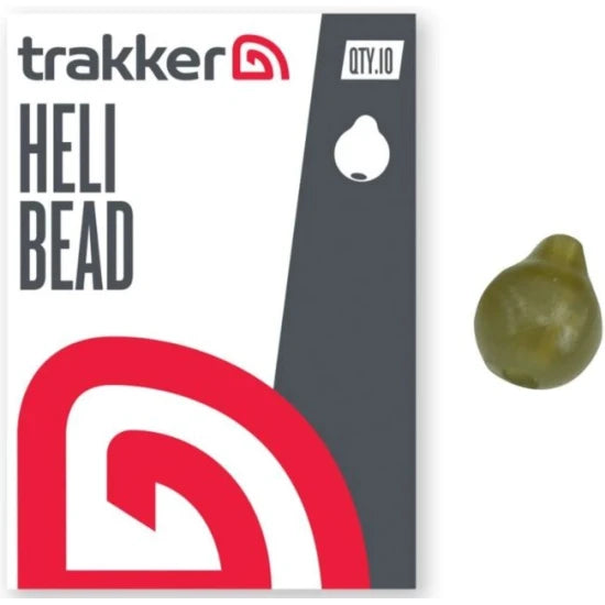 Bile Cauciuc Trakker Heli Bead, 10buc/plic