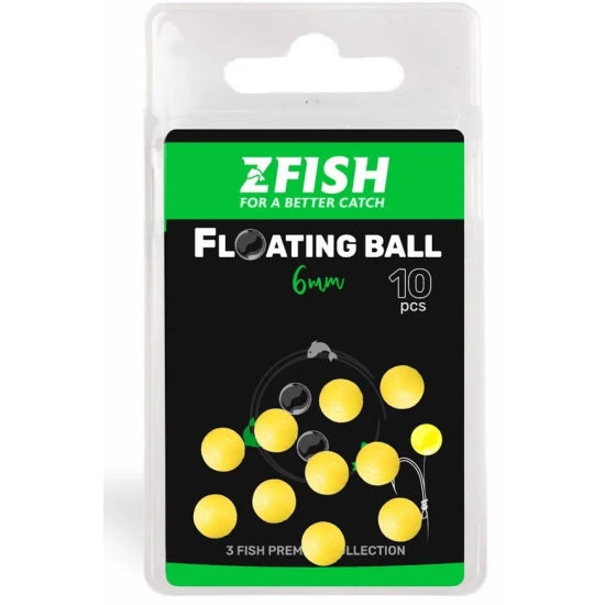 Bile Flotante Zfish Soft Floating Ball, Diameter 6mm, 10buc/pac