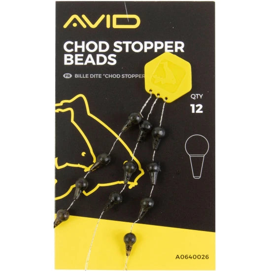 Bilie Avid Chod Stopper Beads, 12buc/pac