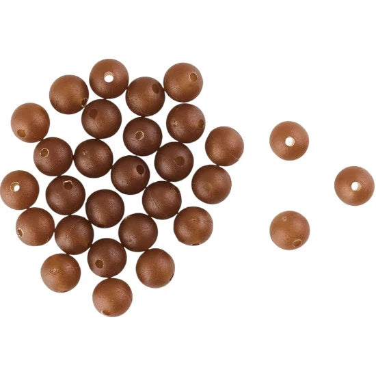 Bilute Cauciuc Carp Spirit Rubber Beads, 6mm, Maro, 30buc/pac