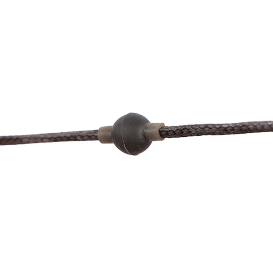 Bilute Silicon Fox Edges Naturals Tapered Bore Bead, 5mm, 20buc/pac