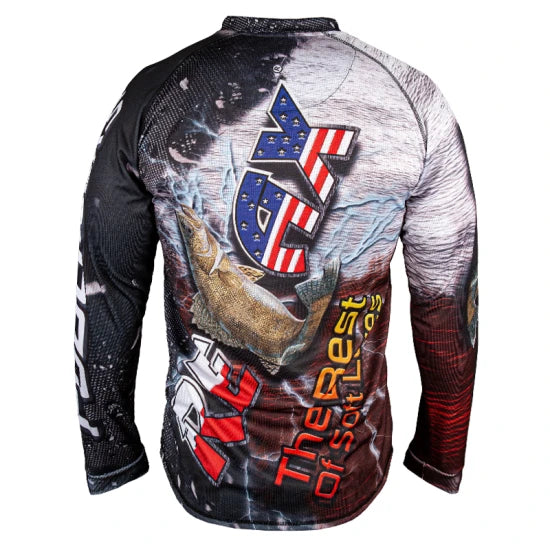 Bluza Competitie Relax Jersey Direct Red-white S