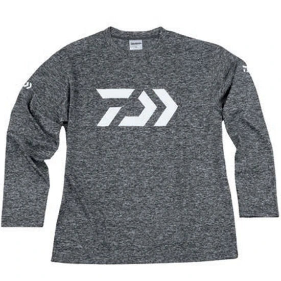 Bluza Daiwa D Old Shirt Long Sleeve 30, Dark Gray, Marime 3xl