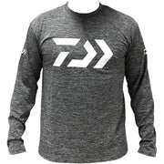 Bluza Daiwa D Old Shirt Long Sleeve 30, Dark Gray, Marime L