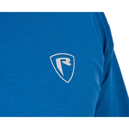 Bluza Fox Rage Blue Hooded T, Albastru, Marimea L