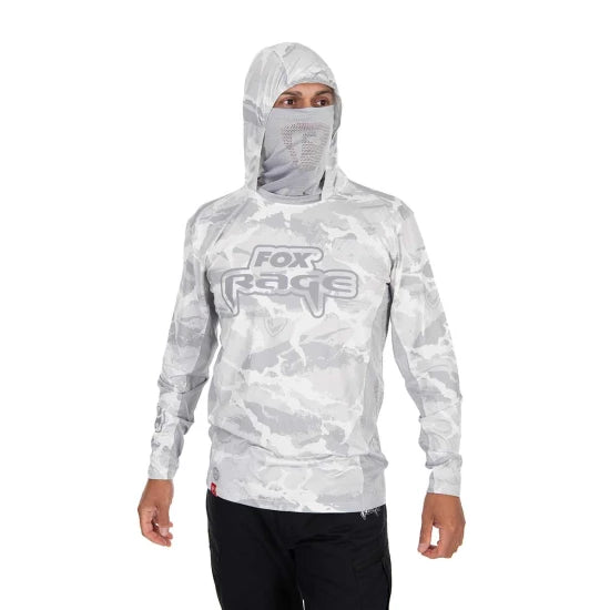 Bluza Fox Rage Uv Hooded Light Cam Top, Marime L