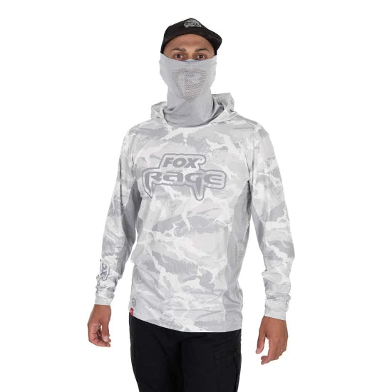 Bluza Fox Rage Uv Hooded Light Cam Top, Marime L