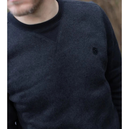 Bluza Korda Kore Crew Neck Jumper, Charcoal, Marime S
