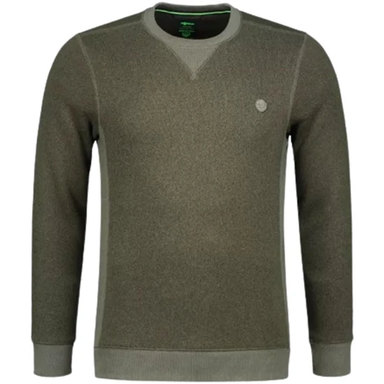 Bluza Korda Crew Neck Jumper, Olive, Marimea S