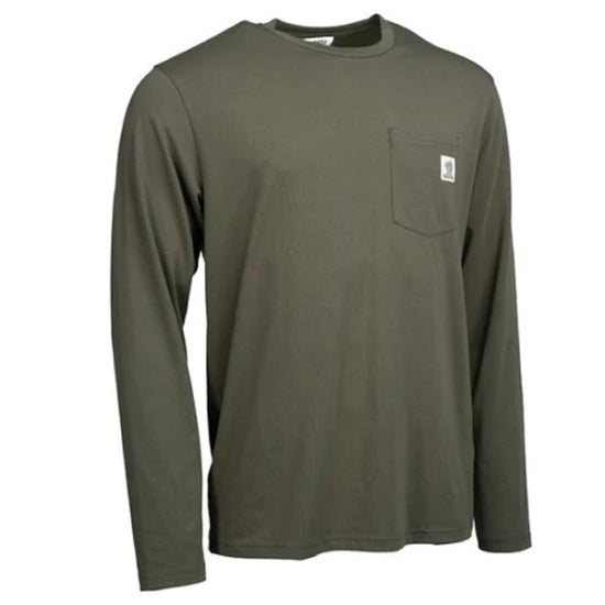 Bluza Nash Make It Happen Carp Logo Long Sleeve T Shirt Green, Marime S