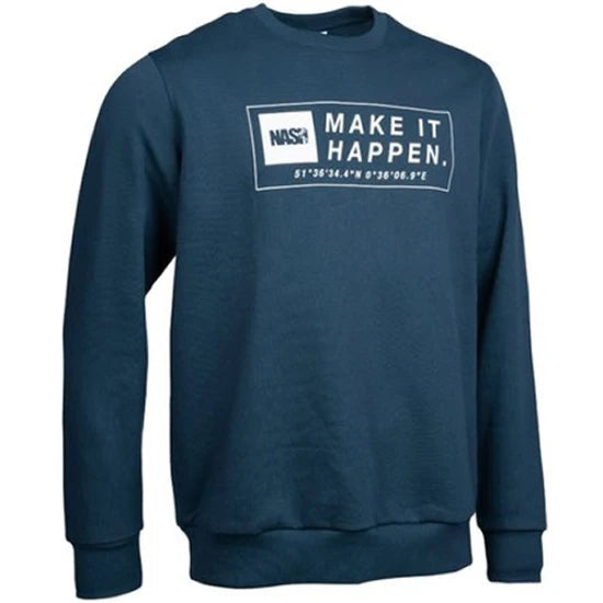 Bluza Nash Make It Happen Coordinates Jumper Navy Blue, Marime L