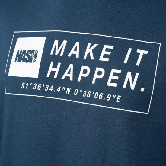 Bluza Nash Make It Happen Coordinates Jumper Navy Blue, Marime L
