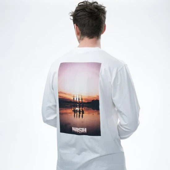Bluza Nash Make It Happen Sunset Long Sleeve T Shirt Ecru, Marime S