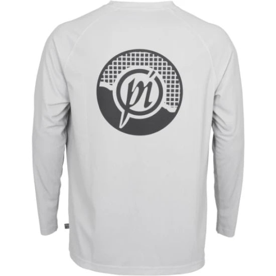 Bluza Preston Grey Performance Sun Shirt Upf-40, Marimea L