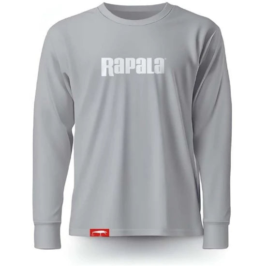 Bluza Rapala Grey White Long Sleeve, Marime L