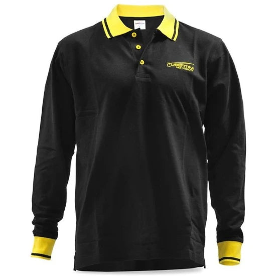 Bluza Tubertini Men's Polo Flag Dry Noir, Marimea S