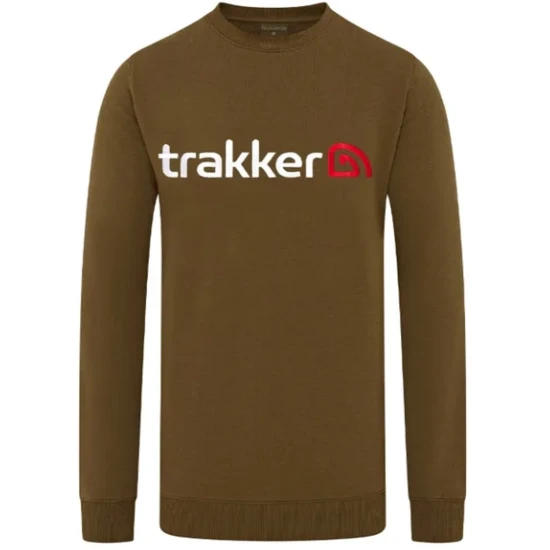 Bluza Trakker Cr Sweatshirt, Brown, Marime L