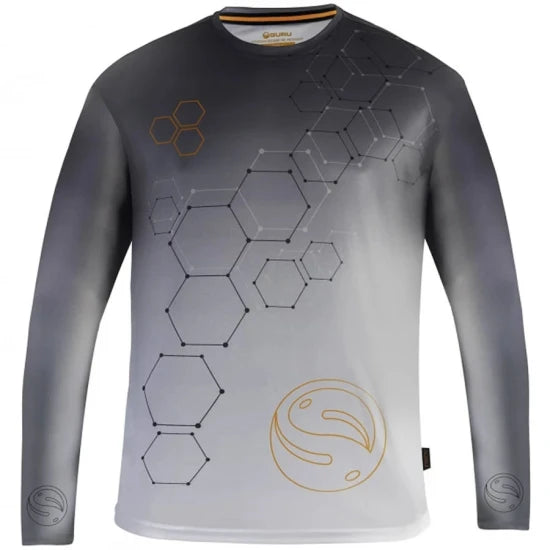 Bluza Uv Guru Hexagon Sun Core Upf50+, Marime M