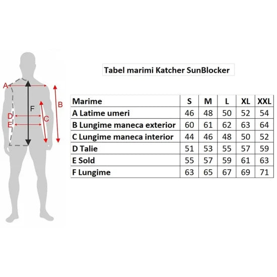 Bluza Uv Katcher Sunblocker, Marime L