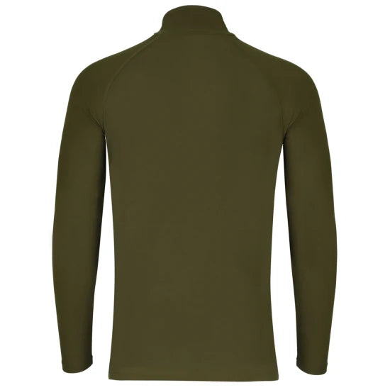 Bluza Uv Korda Kool Upf Zip Jersey, Dark Olive, Marimea M