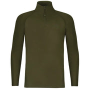 Bluza Uv Korda Kool Upf Zip Jersey, Dark Olive, Marimea Xl