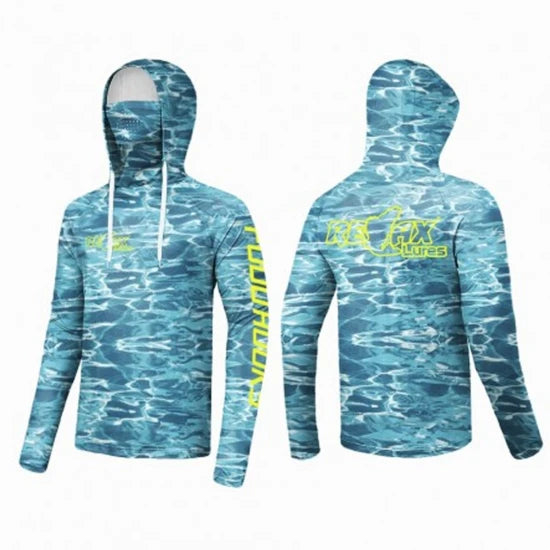 Bluza Uv Relax Blue Wave Upf 50+, Marime S