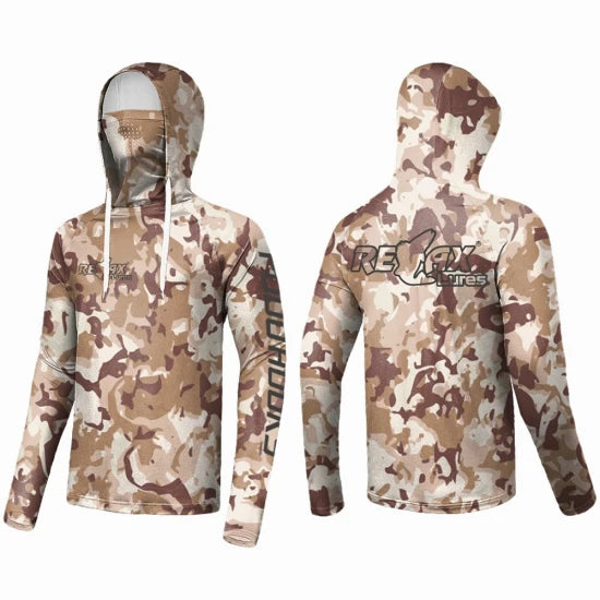 Bluza Uv Relax Lures Upf 50+, Hunting Camo, Marime Xl
