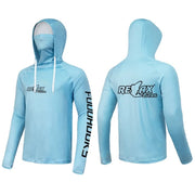 Bluza Uv Relax Lures Upf 50+, Light Blue, Marime Xl