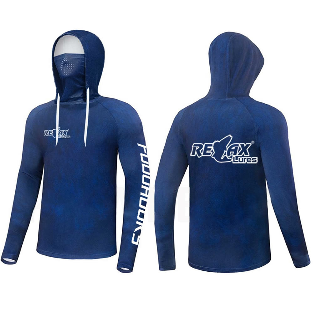 Bluza UV Relax Lures UPF 50+, Navy, Marime L