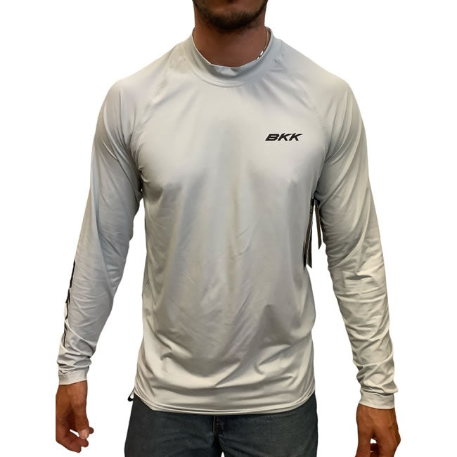 Bluza UV cu Maneca Lunga BKK Performance Tuna Grey Shirt, Marime L