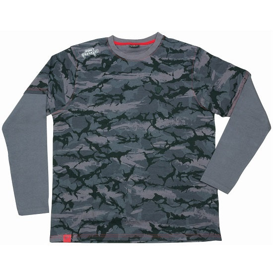 Bluza cu Maneca Lunga Fox Rage Urban Camo Long Sleeve Marimea L