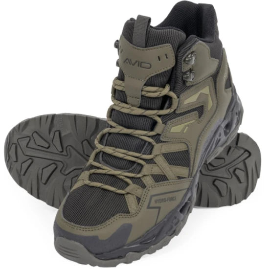 Bocanci Avid Carp Hydro Force All Terrain Boots, Verde-gri, Marimea 41