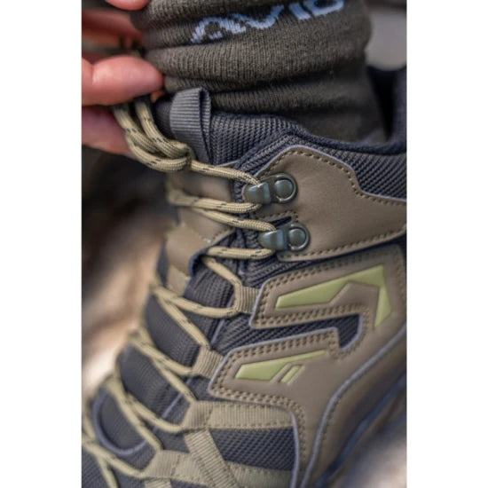 Bocanci Avid Carp Hydro Force All Terrain Boots, Verde-gri, Marimea 42