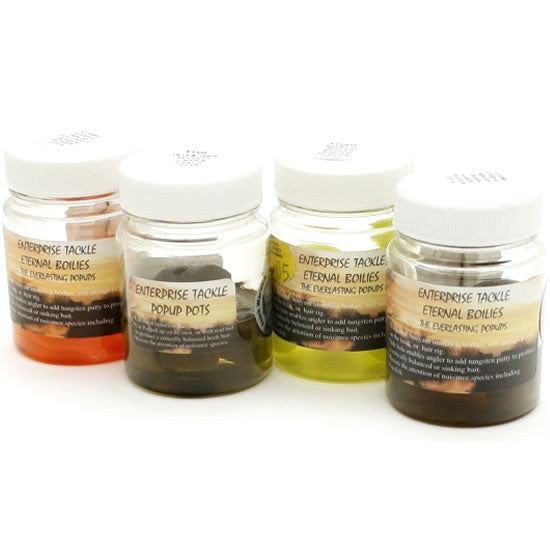 Boilies Artificial Dipuit ENTERPRISE TACKLE Eternal Boilies, Tutti Fruity &amp; Peach, 8buc/borcan