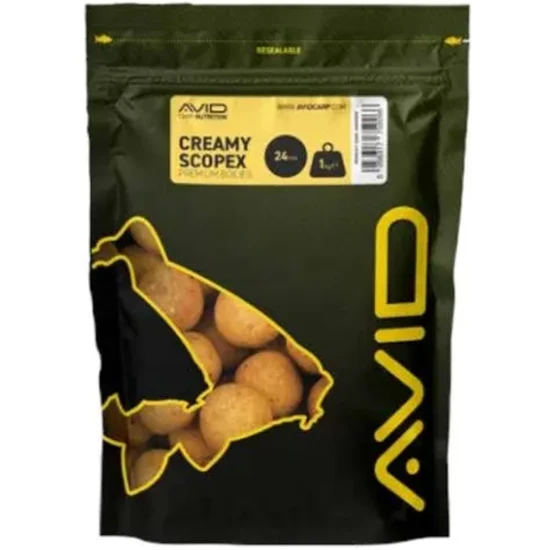 Boilies Avid Premium, Scopex, 20mm, 1kg